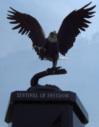 Sentinel of Freedom statue